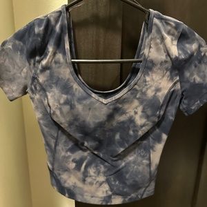 Sz 2 Lululemon align tee crop